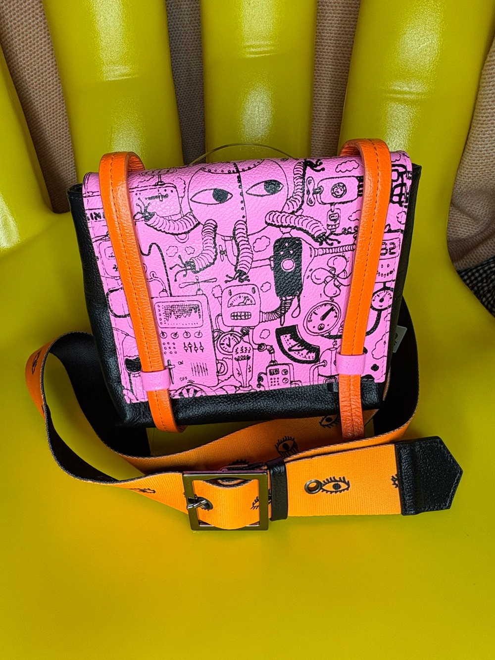 Min & Mon Messenger Bag with Removable/Adjustable Crossbody Strap